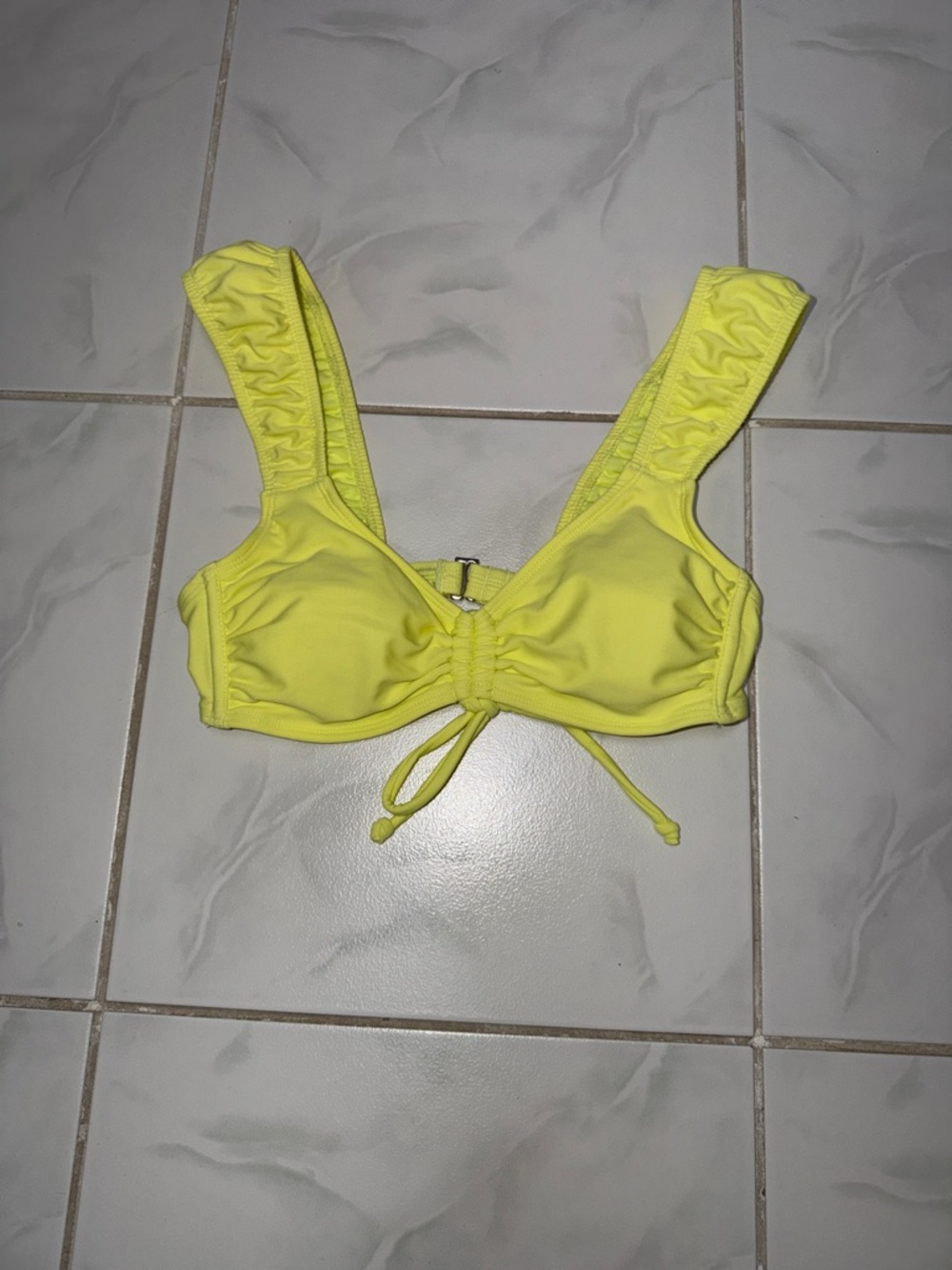 wild fable Neon Yellow Bikini Top
